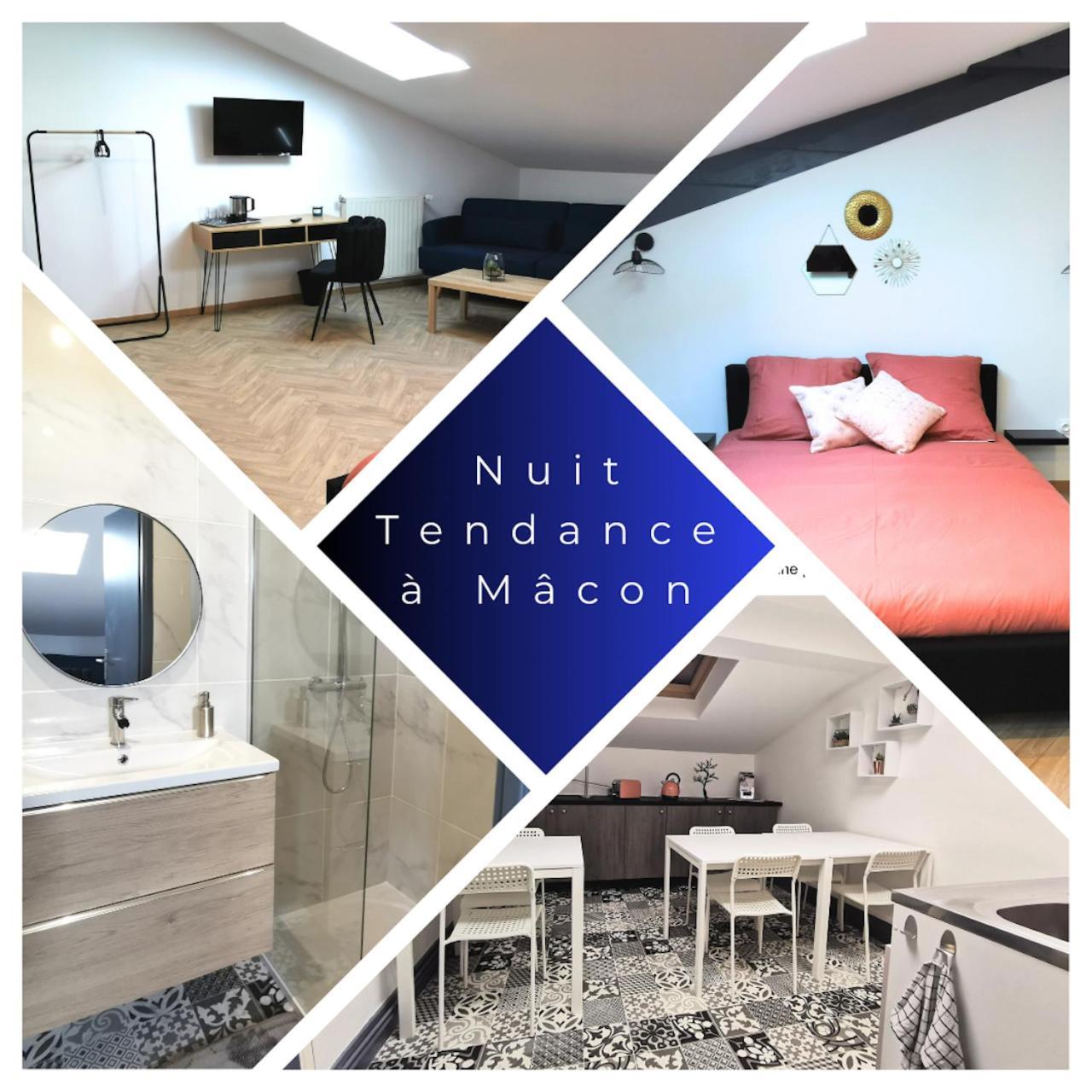 Logement - Nuit Tendance Centre Ville De Macon H Ngoại thất bức ảnh